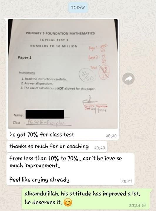 Parent testimonial 4